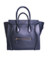 Mini Luggage, &pound;695, Handbags, Black, Leather, Front view